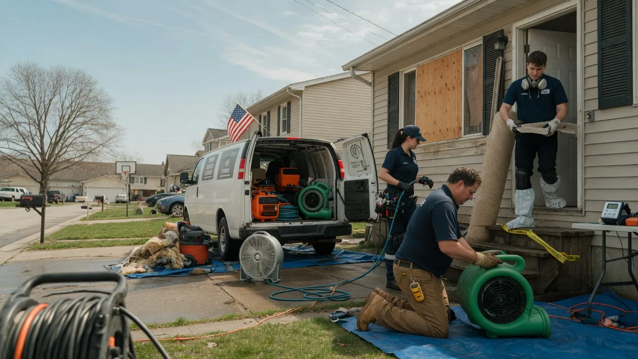 Water Damage Restoration in Little Rock, AR near me